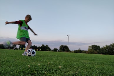 Fußballburg Kinder