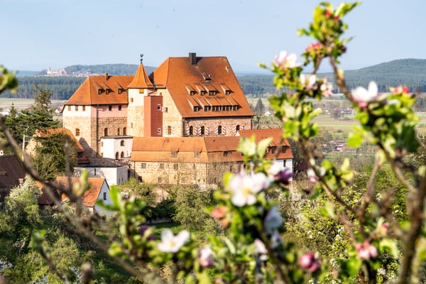 Burg Wernfels Frühling