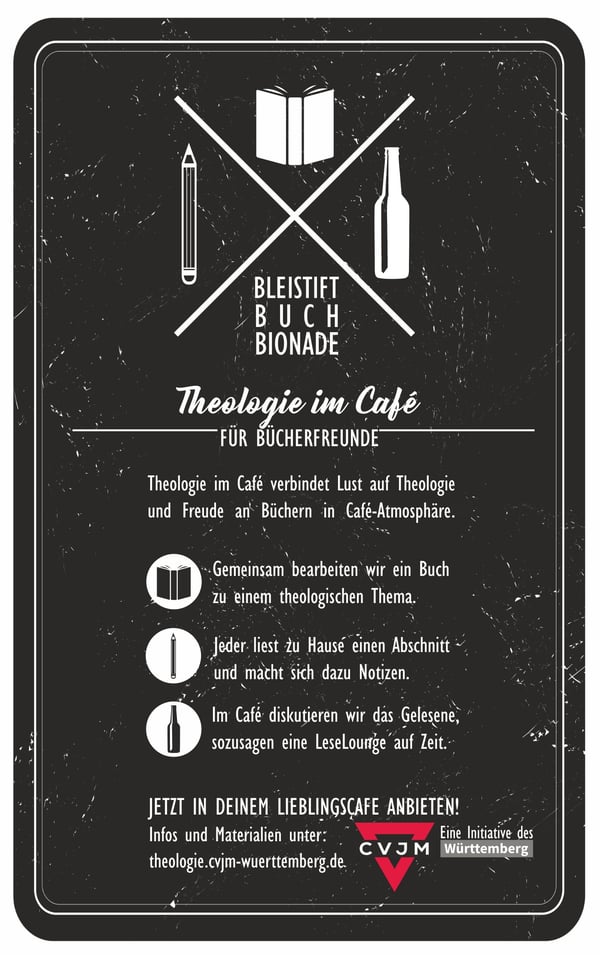 Anzeige Theologie im Cafe 